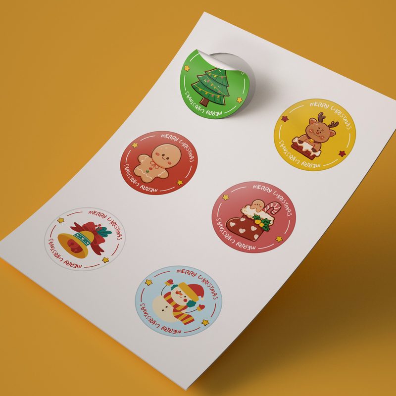Labels & Stickers | Waterproof · Full Color · Low MOQ